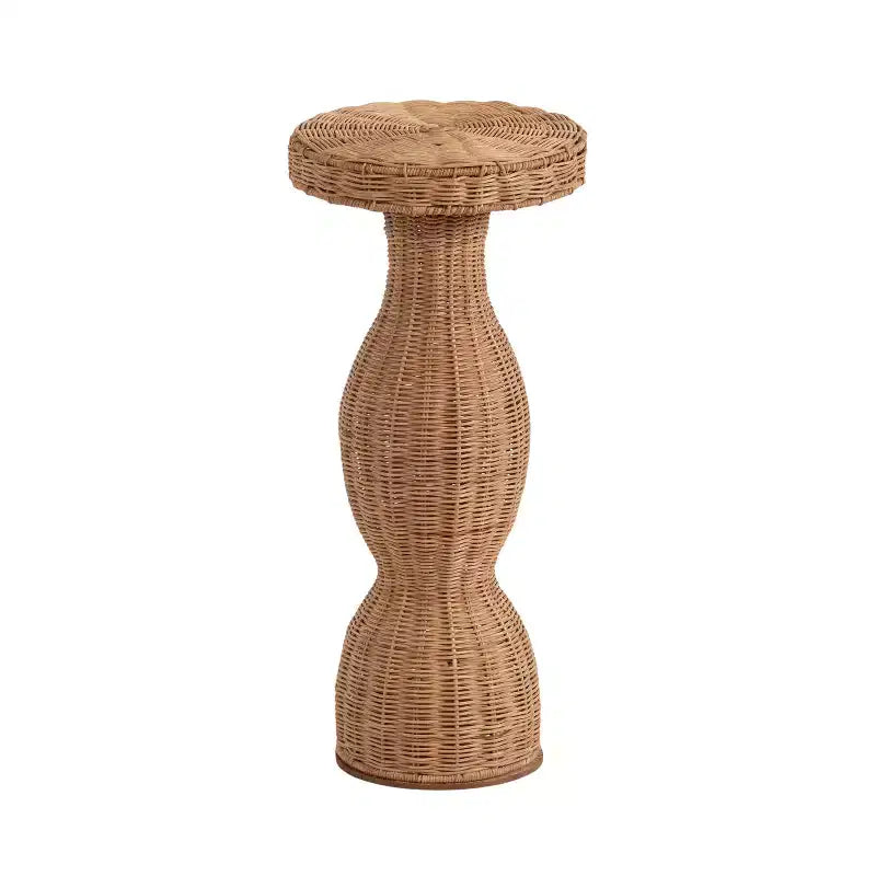 Kate and Laurel Sula Rattan Drink Table