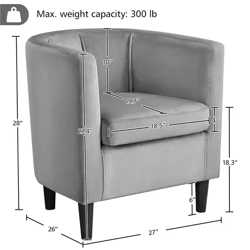 Fauteuil Club pour Salon, Chambre, Salle de Réception