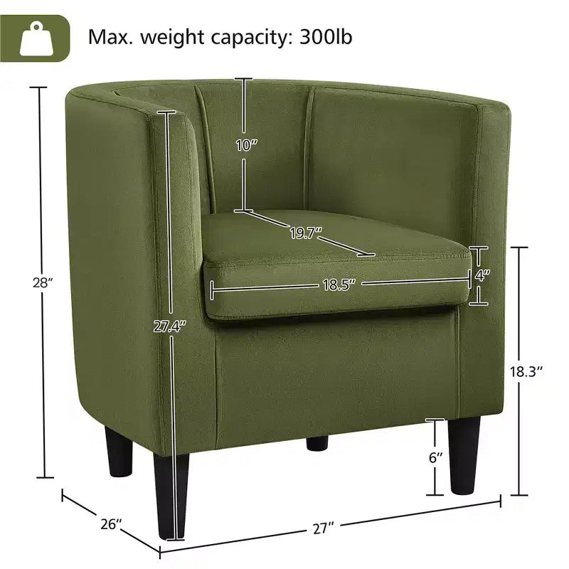 Fauteuil Club pour Salon, Chambre, Salle de Réception