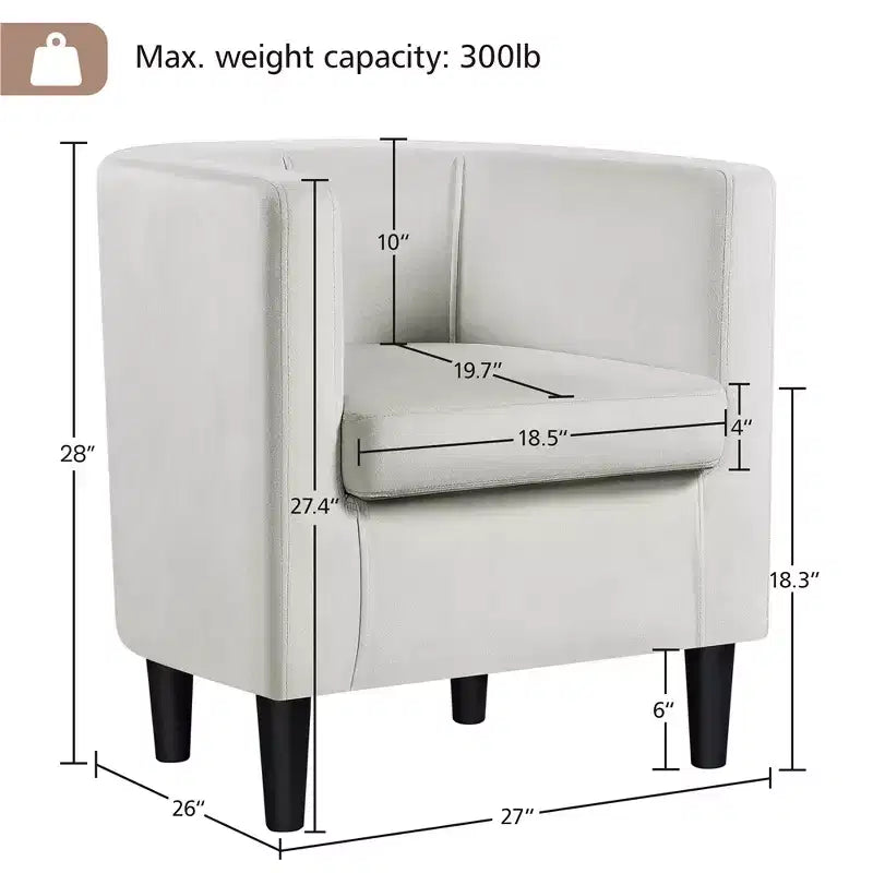 Fauteuil Club pour Salon, Chambre, Salle de Réception