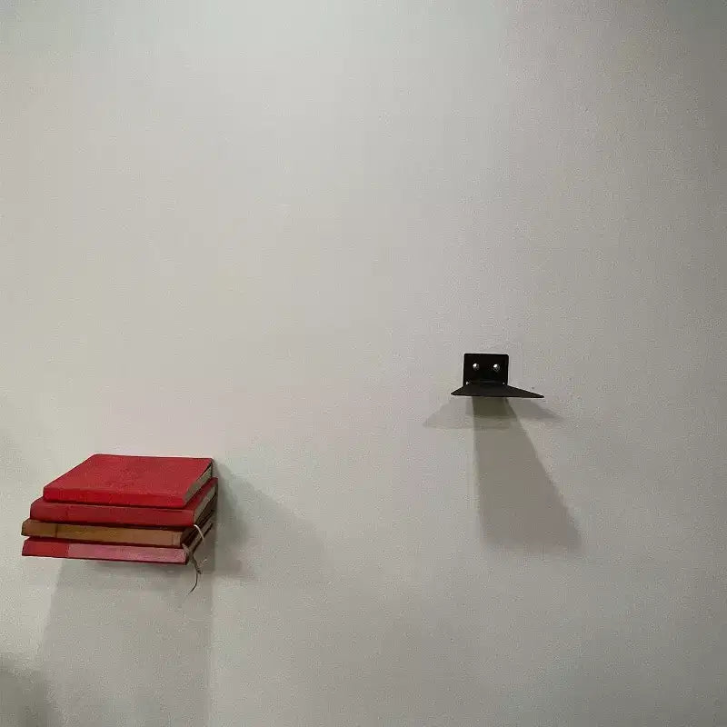 Étagères flottantes invisibles en métal, rangement mural dissimulé pour livres