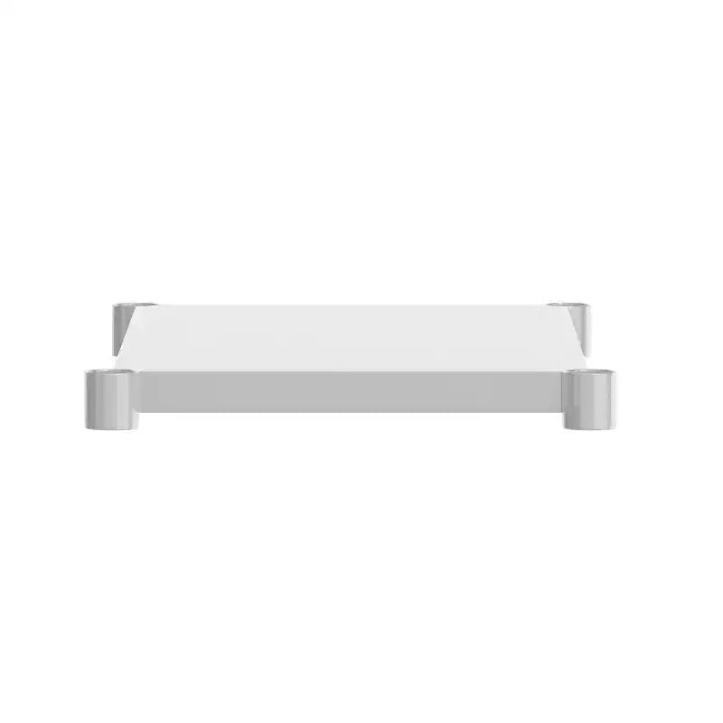 Étagère inférieure galvanisée pour tables de préparation et de travail - Étagère inférieure réglable pour tables en acier inoxydable