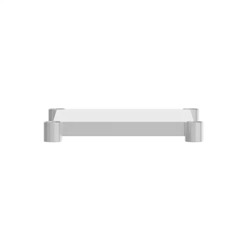 Étagère inférieure galvanisée pour tables de préparation et de travail - Étagère inférieure réglable pour tables en acier inoxydable