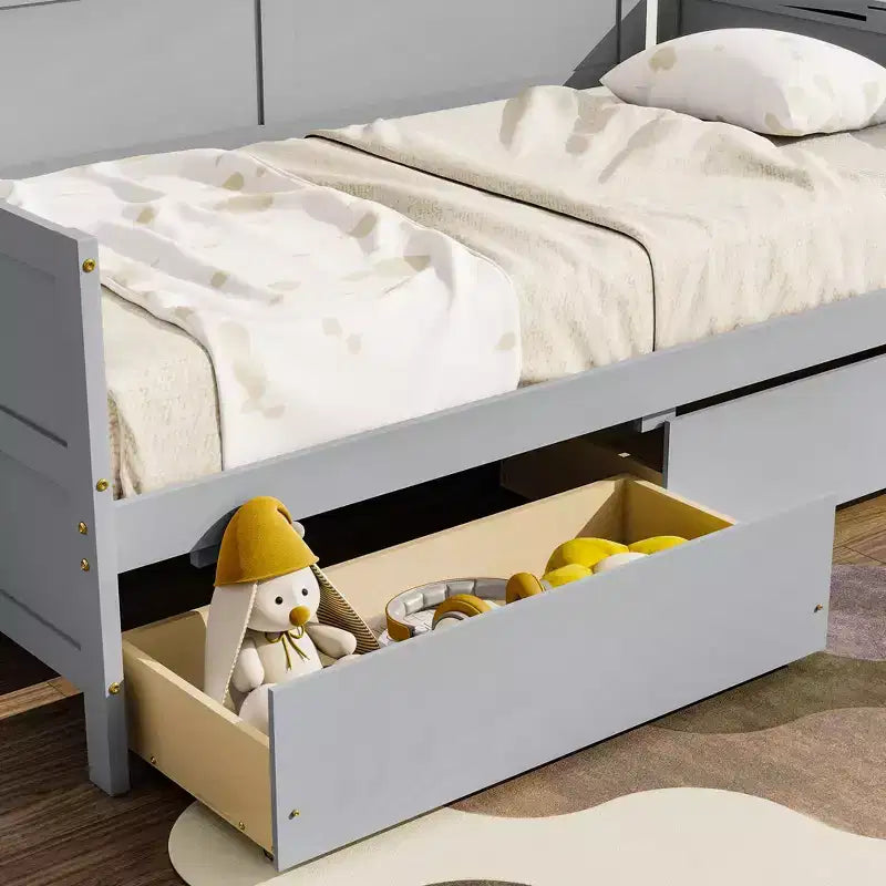 Barrière de sécurité complète pour lit superposé, haute capacité de charge, en métal robuste