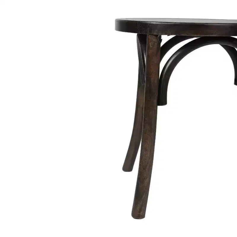 Chaise de salle à manger empilable en bois massif style Thonet